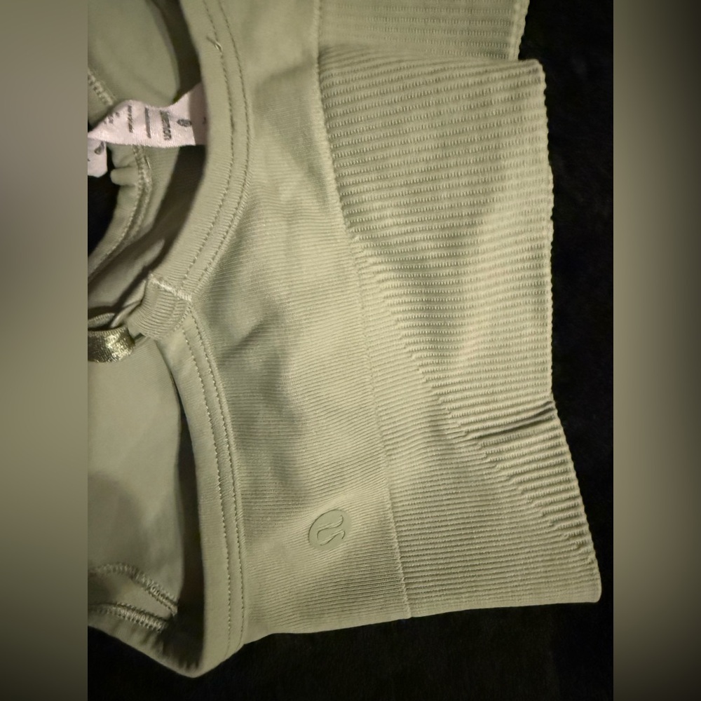 Lululemon Sage Green Ribbed Leggings